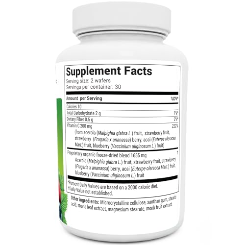 Dr. Berg's Vitamin C Complex Whole Food (60 Chewable) 100% Natural Vitamin C from Dr. Berg NutritionalsBuy Supplements Australia