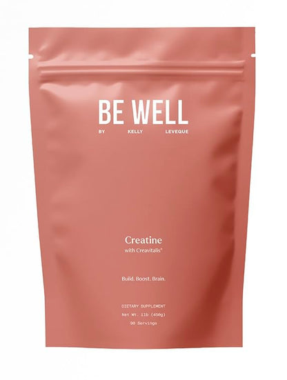 Be Well by Kelly Creatine with Creavitalis, Dietary Supplement, 1lb (450g), 90 Servings Build. Boost. Brain. Be Well by Kelly LeVequeBuy Supplements Australia