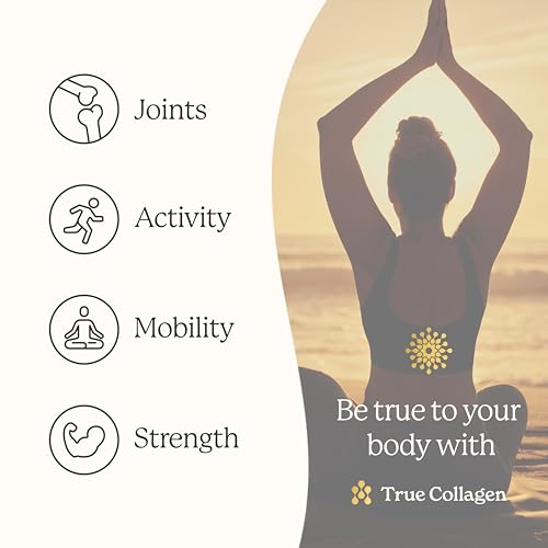 True Collagen Joint Peptides - Pack of 500ml, Berry Flavour | Dietary Supplements with Turmeric & Green Tea Extract True CollagenBuy Supplements Australia