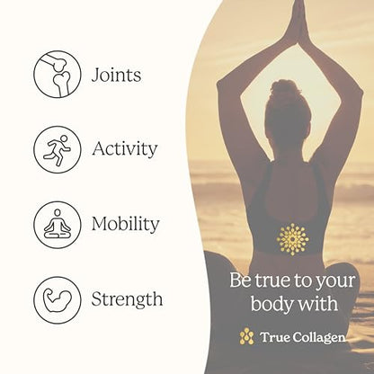 True Collagen Joint Peptides - Pack of 500ml, Berry Flavour | Dietary Supplements with Turmeric & Green Tea Extract True CollagenBuy Supplements Australia