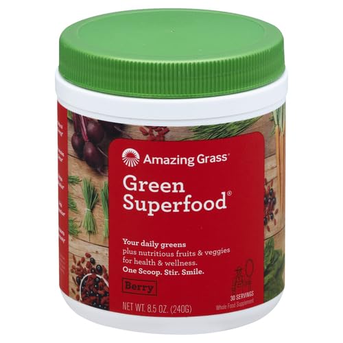 Amazing Grass Greens Blend Superfood: Super Greens Powder Smoothie Mix with Organic Amazing GrassBuy Supplements Australia