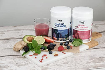 Mr.P Health Pure Collagen Peptides 400g Types I III Food Supplement Unflavoured Powder MR.P HealthBuy Supplements Australia
