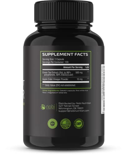 Green Tea Weight Loss Pills with Green Coffee Bean Extract | Belly Fat Burner, Metabolism Nobi NutritionBuy Supplements Australia