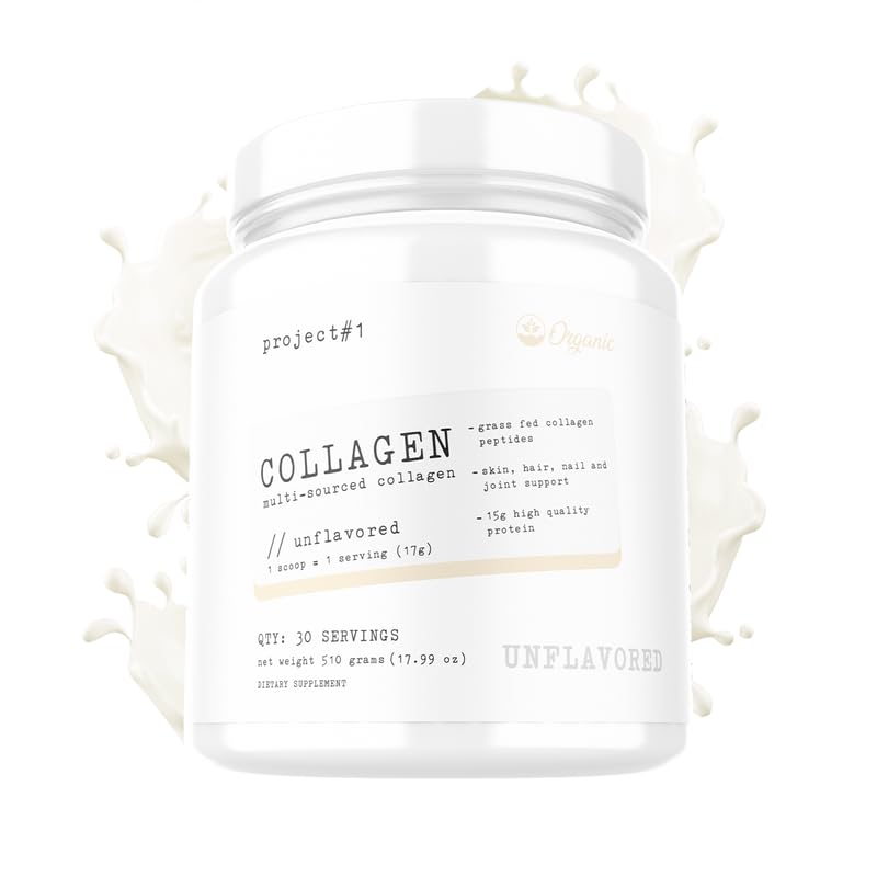 Project #1 Nutrition Multi-Sourced Collagen Powder | Grass-Fed Peptides for Skin, Hair Project #1Buy Supplements Australia