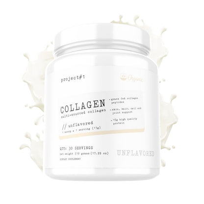 Project #1 Nutrition Multi-Sourced Collagen Powder | Grass-Fed Peptides for Skin, Hair Project #1Buy Supplements Australia