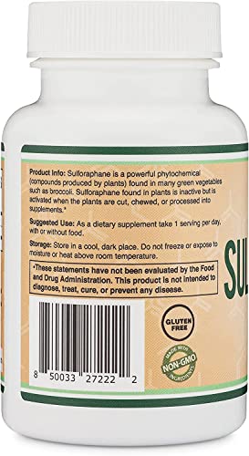 Sulforaphane Supplement - 20mg of Activated and Stabilized Sulforaphane per Serving Double Wood SupplementsBuy Supplements Australia