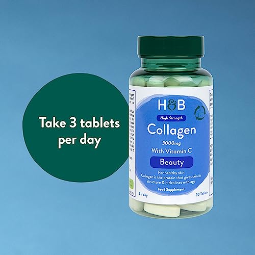 Holland & Barrett Bovine Collagen Tablet 3000mg 90 Tablets Holland & BarrettBuy Supplements Australia