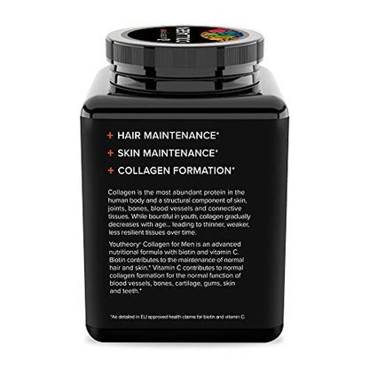 Youtheory Collagen Advanced 1, 2 and 3 Mineral Supplements for Men-290 Tablets YouTheoryBuy Supplements Australia
