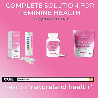 Natureland [20/40 Pack Vaginal Suppository Applicators for Women,Soft Tip Auxiliary Tool for Pills NaturelandBuy Supplements Australia