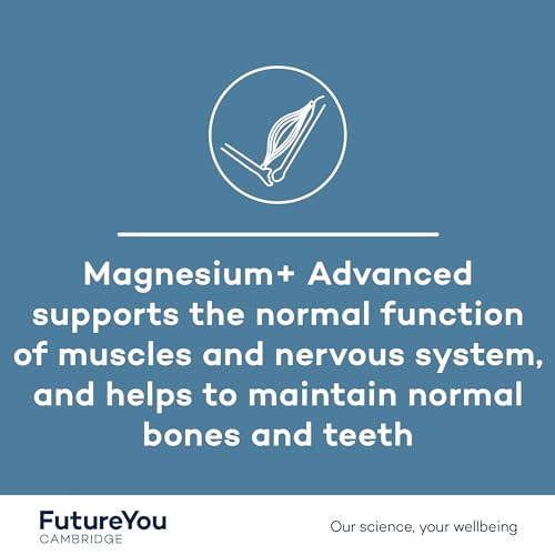 FutureYou Magnesium+ Advanced (28 Capsules). High Strength Magnesium Supplements for Women & Men FutureYou CambridgeBuy Supplements Australia