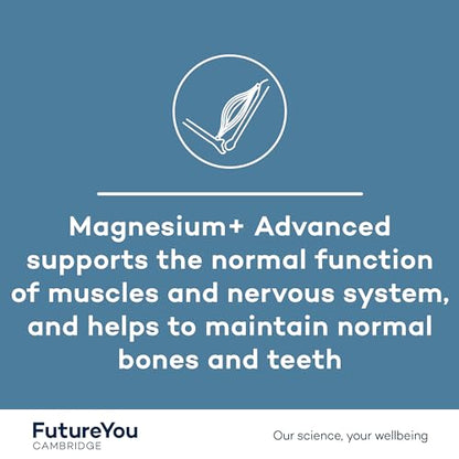 FutureYou Magnesium+ Advanced (28 Capsules). High Strength Magnesium Supplements for Women & Men FutureYou CambridgeBuy Supplements Australia