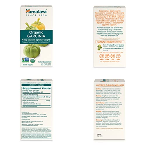 Himalaya Organic Garcinia Cambogia for Weight Loss, Promotes Healthy Body Weight HimalayaBuy Supplements Australia