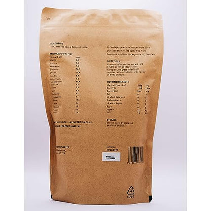 APE Nutrition Collagen Powder Peptides - Type 1 & 3 Bovine Collagen Protein, 100% Grass-Fed & Finished, Ancestral Supplement UK A | P | EBuy Supplements Australia