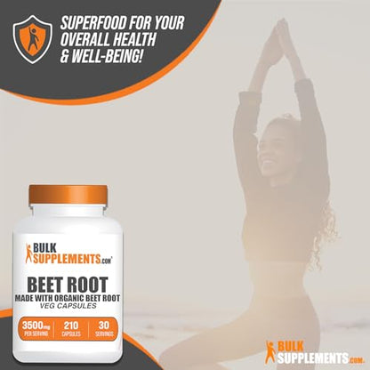 BULKSUPPLEMENTS.COM Beet Root Capsules - Beetroot Supplement, Beet Root Pills BULKSUPPLEMENTS.COMBuy Supplements Australia