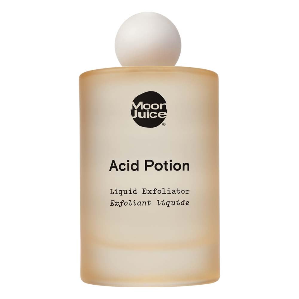Moon Juice Acid Potion Liquid Face Exfoliator - 25% AHA BHA Exfoliant with Reishi + Niacinamide - Helps Resurface Skin, Unclog Pores, & Stimulate Collagen - Hydrates & Soothes Skin (3.3 Fl oz) Moon JuiceBuy Supplements Australia