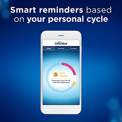 Clearblue Connected Ovulation Test System featuring Bluetooth connectivity and Advanced ClearblueBuy Supplements Australia