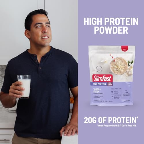 SlimFast High Protein Meal Replacement Powder, 26 Servings, Advanced Nutrition SlimFastBuy Supplements Australia