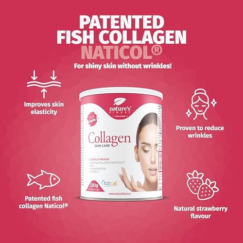 Nature's Finest by Nutrisslim Collagen Skincare | Fish Collagen Powder Naticol (5000mg) with MSM, Vitamin C, Ashwagandha Nature's Finest by NutrisslimBuy Supplements Australia
