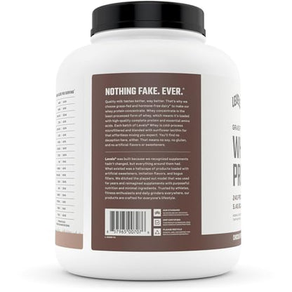Levels Grass Fed 100% Whey Protein, No Hormones, Chocolate Mocha, 5LB Levels NutritionBuy Supplements Australia