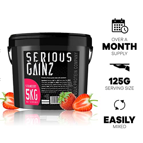 The Bulk Protein Company, SERIOUS GAINZ - Whey Protein Powder - Weight Gain, Mass Gainer The Bulk Protein CompanyBuy Supplements Australia
