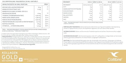 Collibre® Collagen Gold 10000mg 15 x 30ml Strong Liquid Drink CollibreBuy Supplements Australia