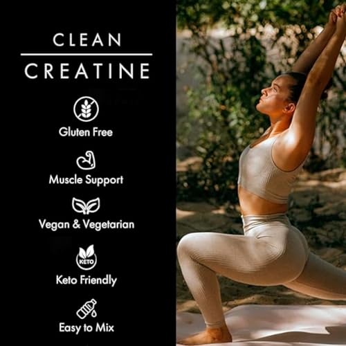 Clean Creatine - 100% Creapure® Creatine Monohydrate Powder for Muscle Growth CLEANBuy Supplements Australia
