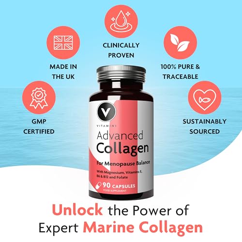 Premium Advanced Collagen Capsules for Menopause and Perimenopause V VitaminiBuy Supplements Australia