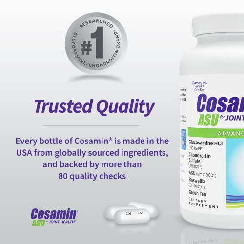 Cosamin ASU Joint Health Supplement – Advanced, Faster-Acting Formula, 90 Capsules Nutramax LaboratoriesBuy Supplements Australia