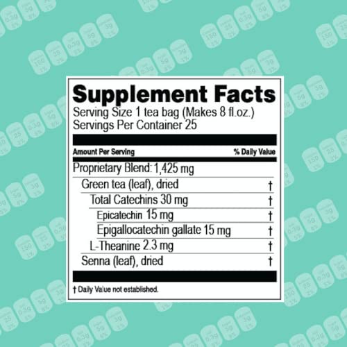 Hyleys Slim Tea Goji Berry Flavor - Weight Loss Herbal Supplement Cleanse and Detox Hyleys TeaBuy Supplements Australia