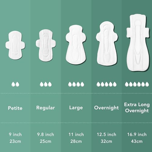 Rael Pads for Women, Organic Cotton Cover - Period Pads with Wings, Feminine Care, Sanitary Napkins RaelBuy Supplements Australia