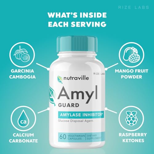 rize labs (2 Pack Nutraville Amyl Guard Dietary Supplement, Nutraville Amyl Guard Weight rize labsBuy Supplements Australia