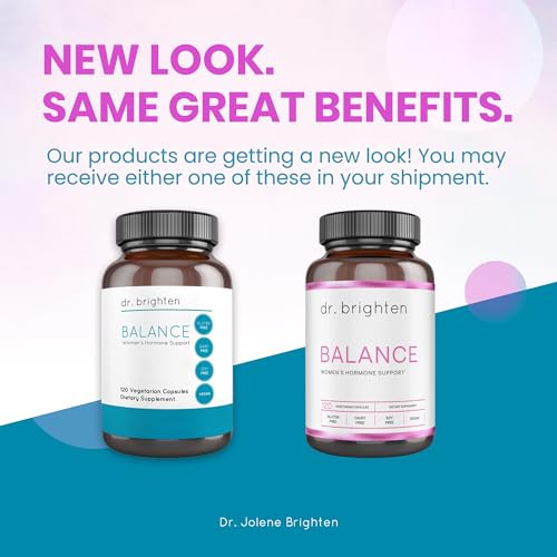Dr. Brighten Balance - Hormone Balance for Women with Chasteberry and DIM - Targets Dr. BrightenBuy Supplements Australia
