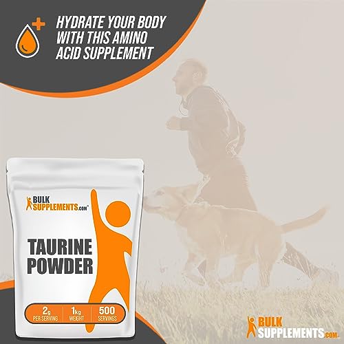 BULKSUPPLEMENTS.COM Taurine Powder - Taurine Supplement, Taurine 2000mg BULKSUPPLEMENTS.COMBuy Supplements Australia