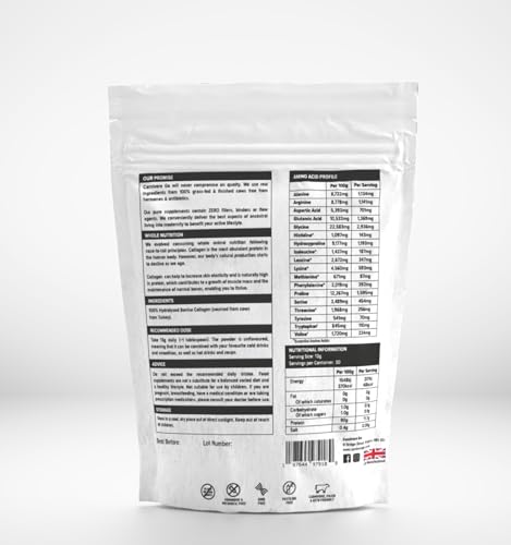 Carnivore Go Grass Fed Bovine Collagen Powder - 400g Hydrolysed Type 1 & 3 Carnivore GoBuy Supplements Australia