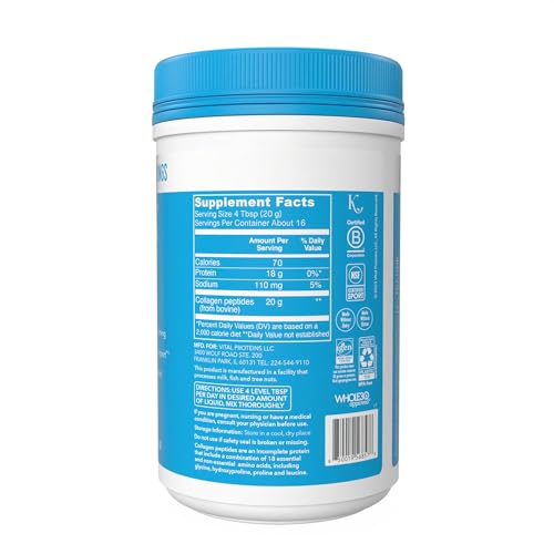 Vital Proteins Collagen Peptides Powder, Promotes Hair, Nail, Skin, Bone and Joint Health Vital ProteinsBuy Supplements Australia