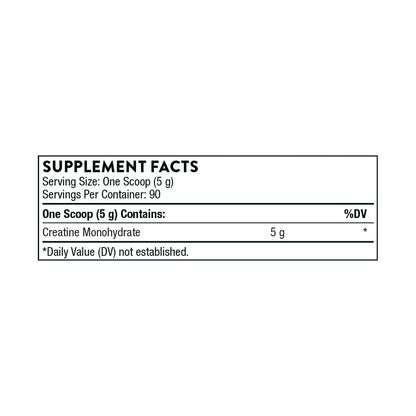 THORNE Creatine - Creatine Monohydrate, Amino Acid Powder - Support Muscles THORNEBuy Supplements Australia