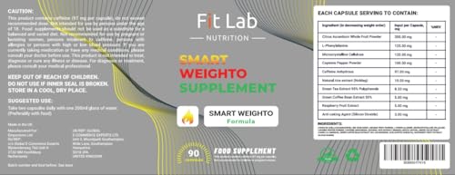 FIT LAB -90 Capsules - for Women & Men - Weighto Management - 45 Days Supply FIT LAB NUTRITIONBuy Supplements Australia