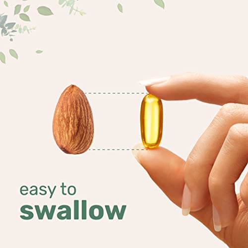 Flaxseed Oil 1400mg Softgels, 300 Counts | w/ 700mg ALA Omega 3, Cold Pressed Micro IngredientsBuy Supplements Australia
