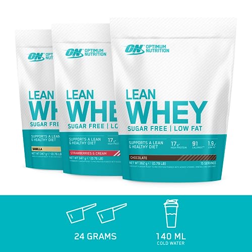 Optimum Nutrition Lean Whey Protein Powder, Low Fat, Sugar Free Diet Protein Powder Optimum NutritionBuy Supplements Australia