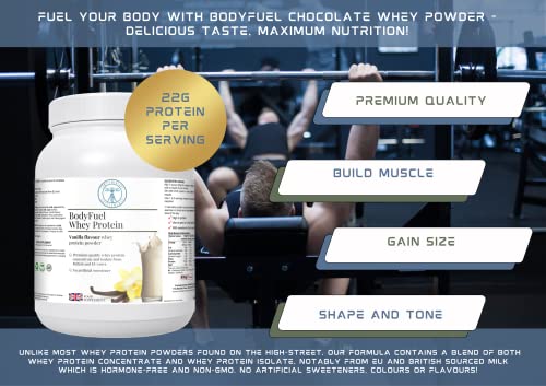 Complementary Supplements - BodyFuel Whey Protein Isolate & Concentrate Vanilla Flavour Complementary SupplementsBuy Supplements Australia