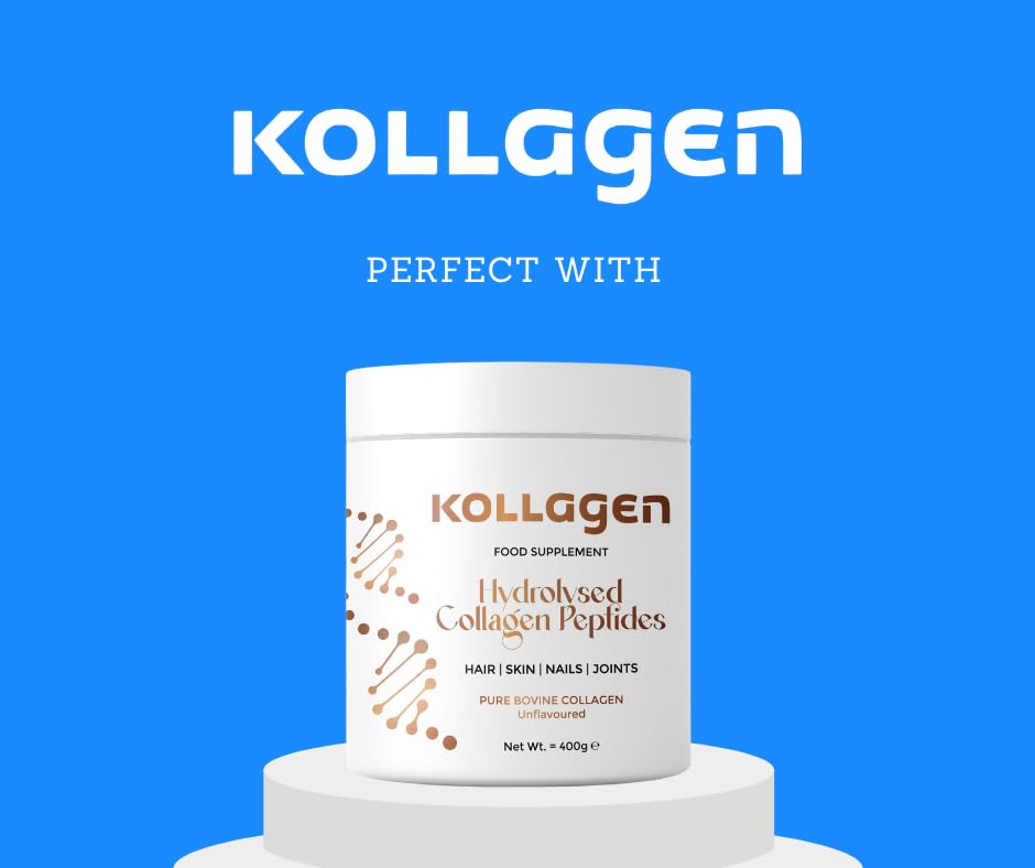 100% Pure Collagen Peptides Powder 400g Kollagen: Hydrolysed Bovine Collagen Peptides (Type 1) My StoreBuy Supplements Australia