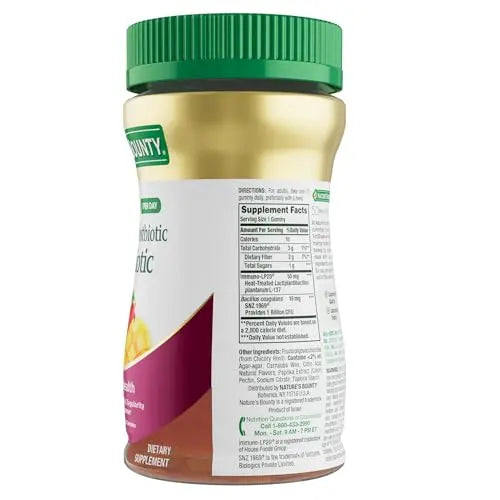 Nature’s Bounty Pre + Pro + Postbiotic Gummies for Digestive Health, Immune Support - Probiotic Gummies for Gut Health, Tropical Mango Flavor, 30 Ct Nature's BountyBuy Supplements Australia