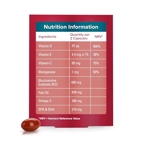 Seven Seas JointCare Supplex, With Glucosamine, Omega-3, Vitamins C, D and E Seven SeasBuy Supplements Australia