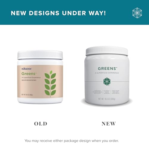 Isagenix Greens - 2 Servings of Vegetables Per Scoop - A Superfood Experience IsagenixBuy Supplements Australia
