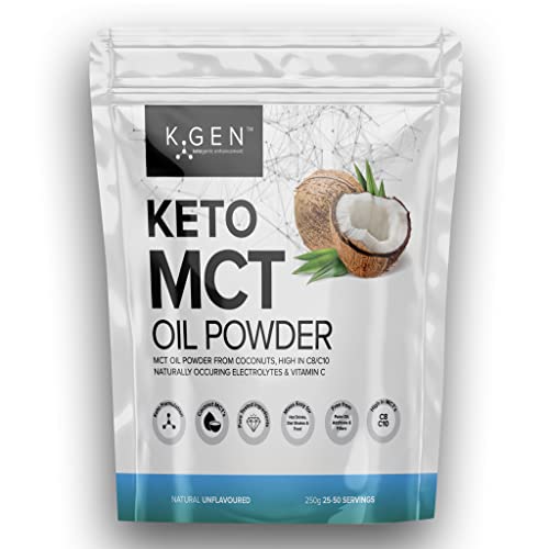 Keto MCT Oil Powder Pure Coconut MCT Keto Coffee Creamer | Premium Quality C8 Easily Absorbed & Digested K GEN ketogenic enhancementBuy Supplements Australia