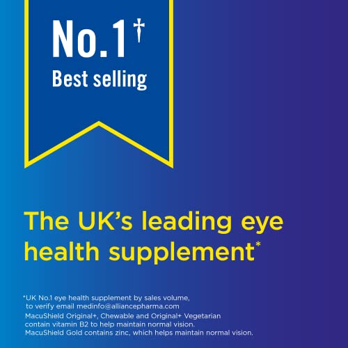 MacuShield Original Plus Capsules - 90 Day Pack, Eye Health Food Supplement containing MacushieldBuy Supplements Australia