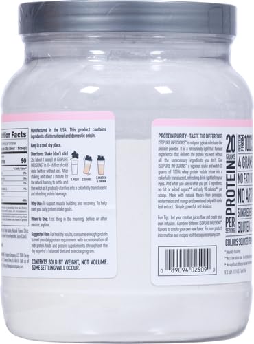 Isopure Protein Powder, Clear Whey Isolate Protein, Post Workout Recovery Drink Mix IsopureBuy Supplements Australia