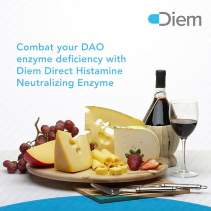 Omne Diem Histamine Digest DAO 30,000 HDU - 120 Caps - Histamine Neutralizing Omne DiemBuy Supplements Australia