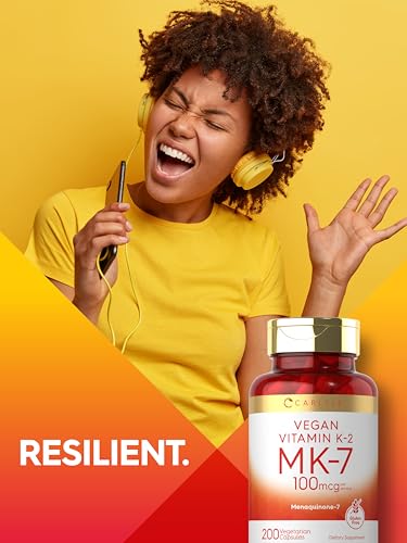 Carlyle Vitamin K2 MK7 100mcg | 200 Vegan Capsules | Menaquinone-7 Supplement CarlyleBuy Supplements Australia