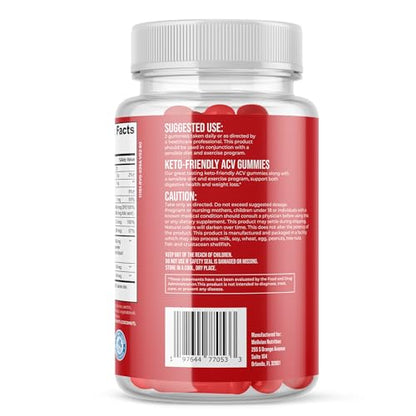 Wellvion Keto ACV Gummies for Weight Loss Support - Advanced Formula (1000mg) Wellvion NutritionBuy Supplements Australia
